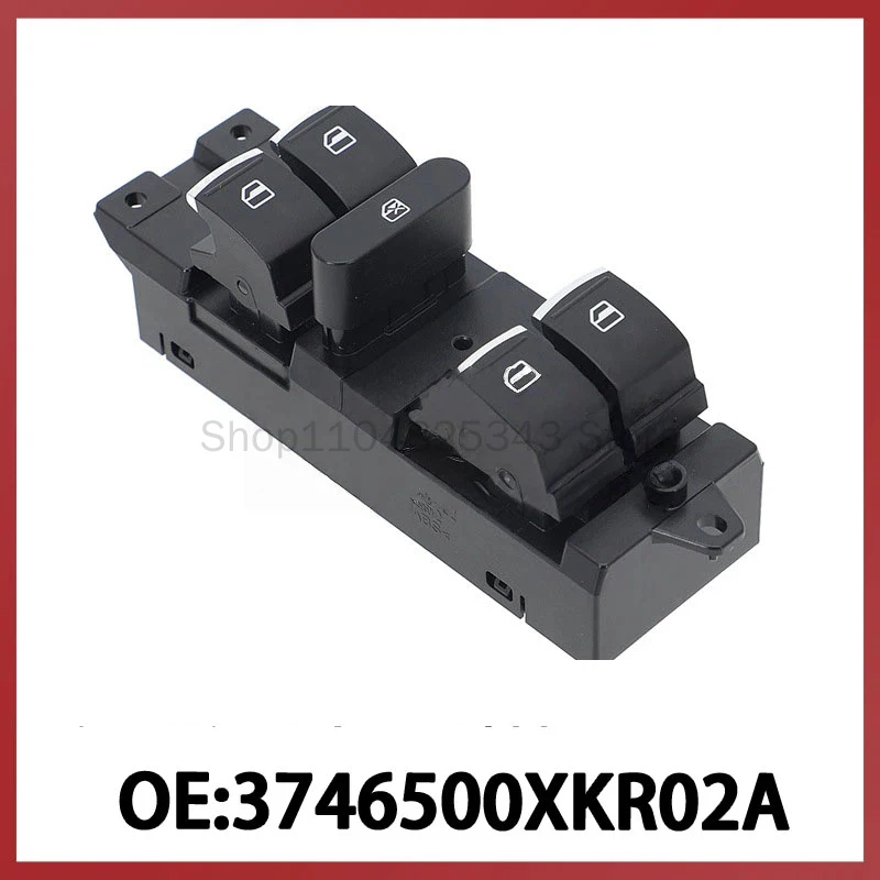 

3746500XKR02A подходит для левого переднего электрического переключателя стеклоподъемника Great Wall POER H2S 2019-2021 годов выпуска.