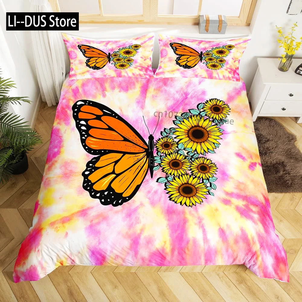 

Leopard Glitter Duvet Cover Kids Girls Diamond Starry Bedding Set King Size Sparkling Jewelry Comforter Cover Bedroom Decor 3pcs