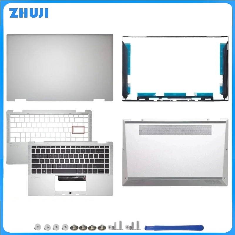 For Elitebook X360 1040 G7 G8 New Laptop LCD Back Cover Front Bezel Palmrest Upper Keyboard Cover Bottom Base Case