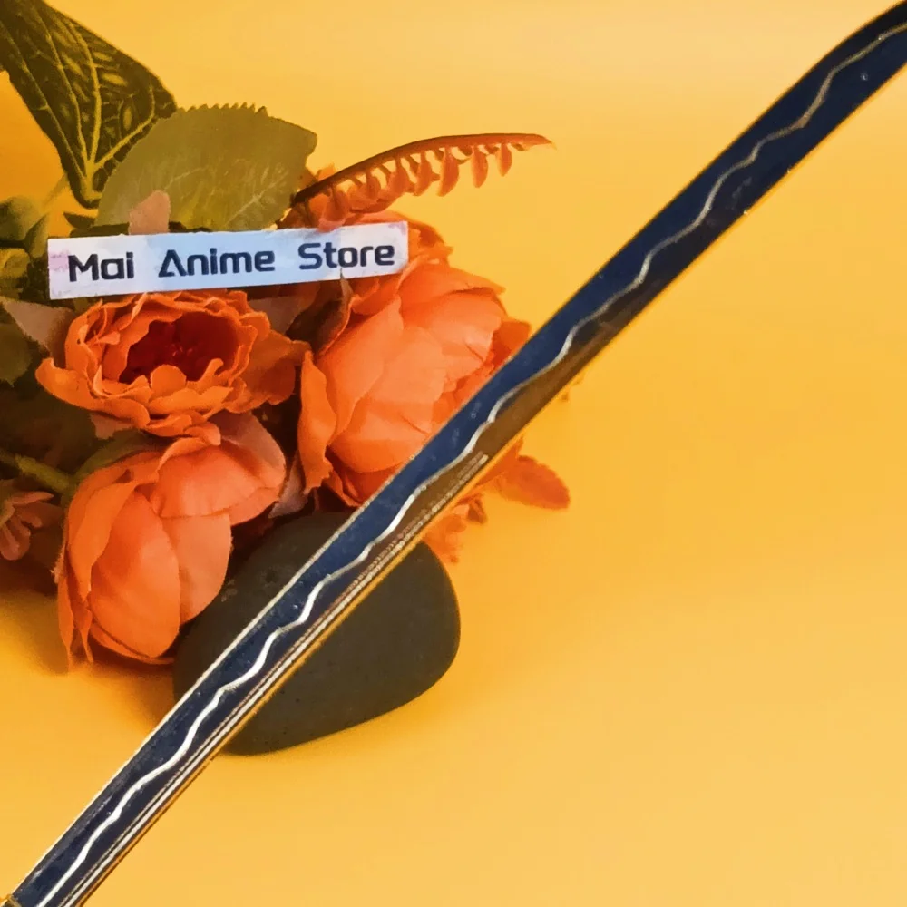 6in Metalen Roronoa Zoro Katana Nep Zwaard Staal Originele Samurai Sabel Anime Zoro Ninja Mes Real Sized Japanse Katana Speelgoed Gift