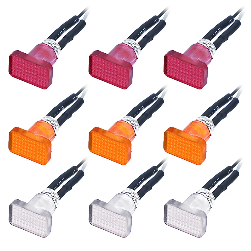 RC camion LED 3mm lampe perle Position lumière côté voyant d'avertissement pour 1/14 Tamiya SCANIA 770S R620 VOLVO BENZ MAN TGX voiture