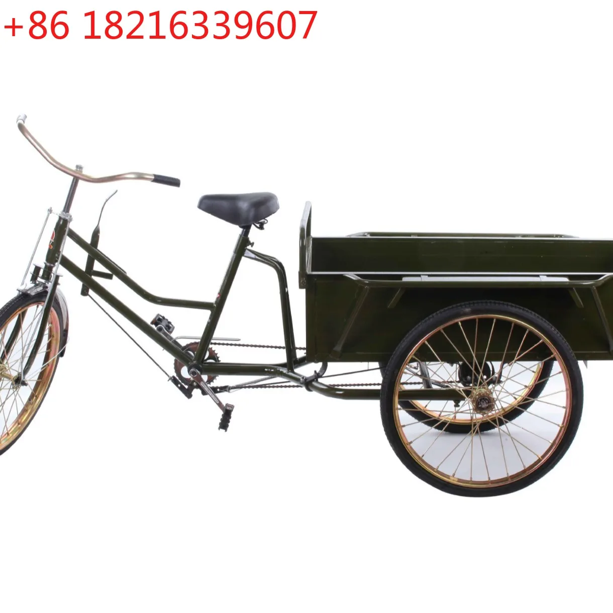 YAO elderly car human pedal tricycle travel double brake model Jiangnan leap