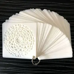 48Pcs/Set Mandala Stencils DIY Painting Scrapbook Coloring Embossing Album Decor