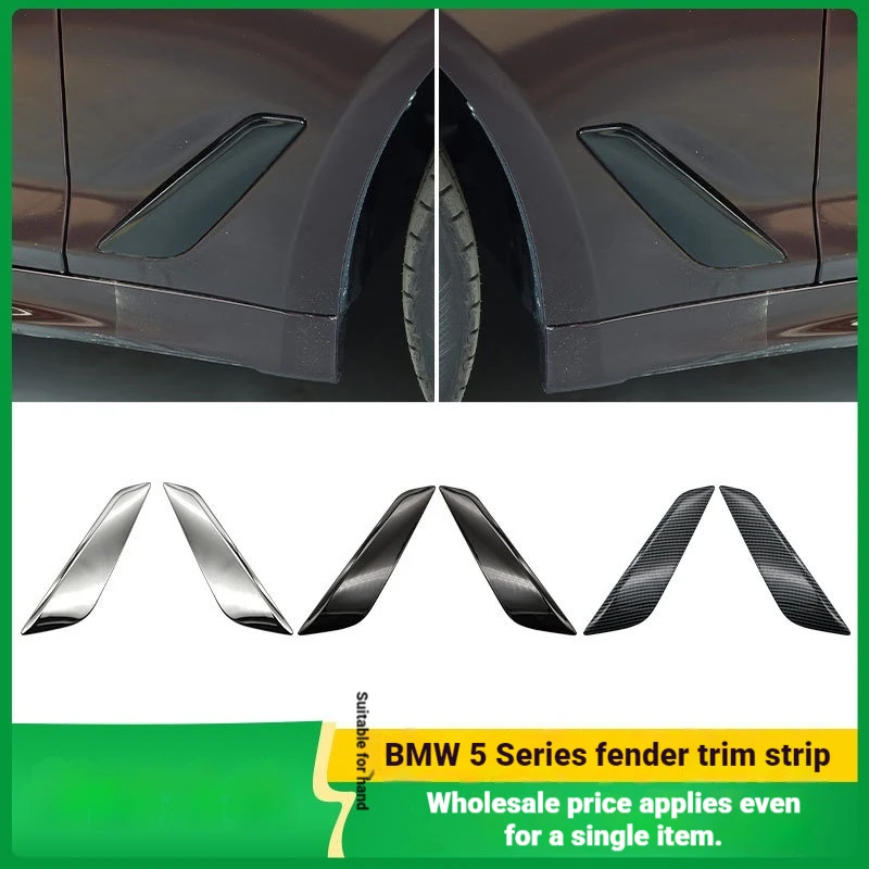 For BMW 5 Series Fender Side Vents G30 G31 G38 Fender Trim Frame Body Panel Trim Strips