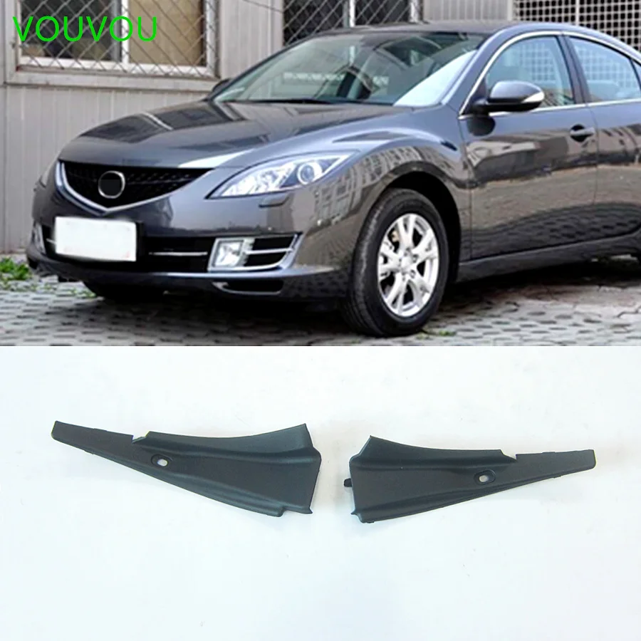 Car accessories GS1F-51-PC1 extractor cowl grilles front fender moulding for Mazda 6 2007-2012 GH sendan wagon sport