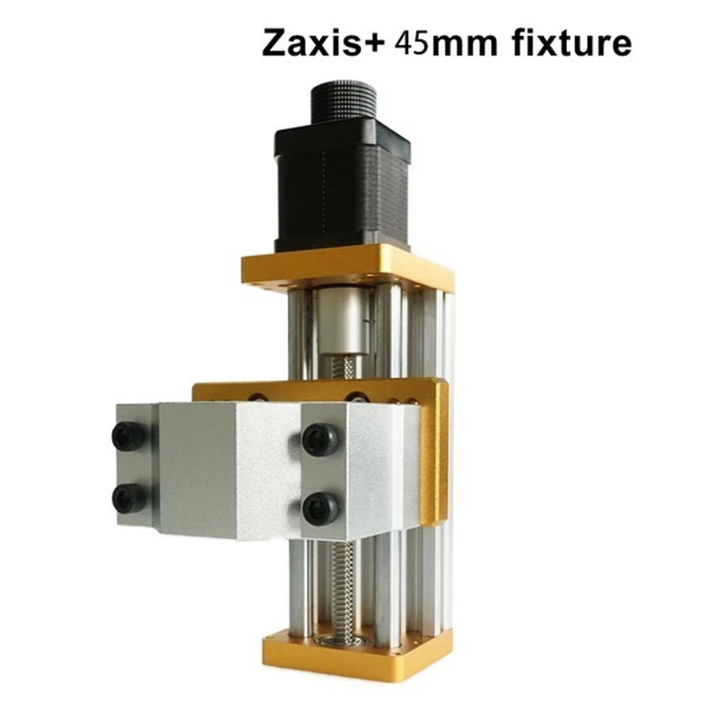 AT14 CNC Aluminum Sliding Table Apply Nema17/23 42BYG/57 Stepper Apply Spindle Fixture T8 Copper Anti-Backlash Nut