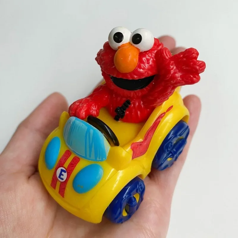 Sesame Street Elmo BIG BIRD COOKIE MONSTER Cartoon Cute Plastic Doll Scooter sorpresa Blind Box giocattolo educativo per bambini regalo