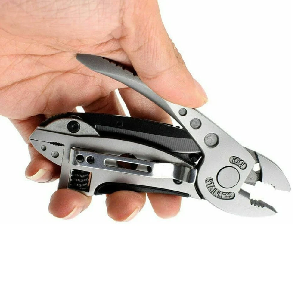 Multitool Adjustable Wrench Jaw Screwdriver Pliers Multitool Set