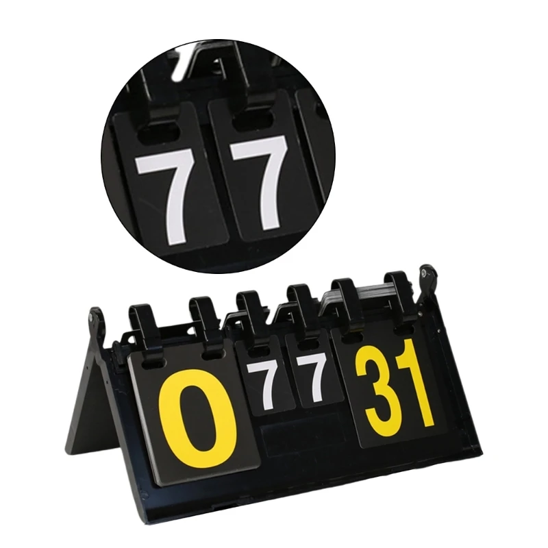 Tabletops Scoreboard Score Keepers for Basketball Volleyballs Table Tennis