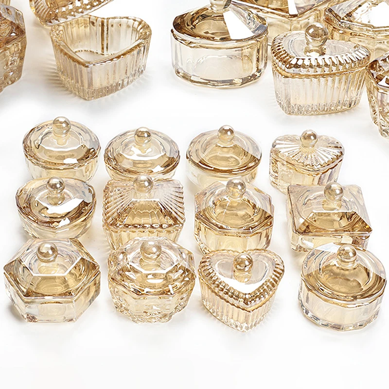 مسمار مسحوق حامل الحاويات طبق حامل الكأس معدات مسمار أدوات الرسم كريستال زجاج الاكريليك مسحوق السائل مسمار القلم غسل كوب