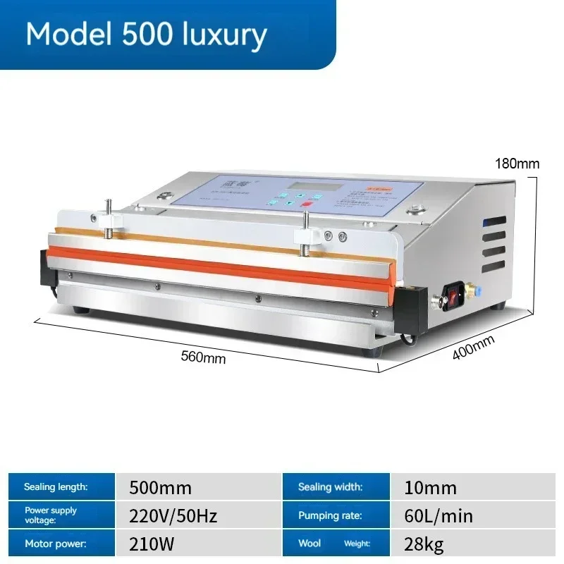 

Новая пневматическая настольная упаковочная машина, машина для вакуумной запайки пищевых продуктов, полностью автоматическая машина для запечатывания пластика, упаковочная машина