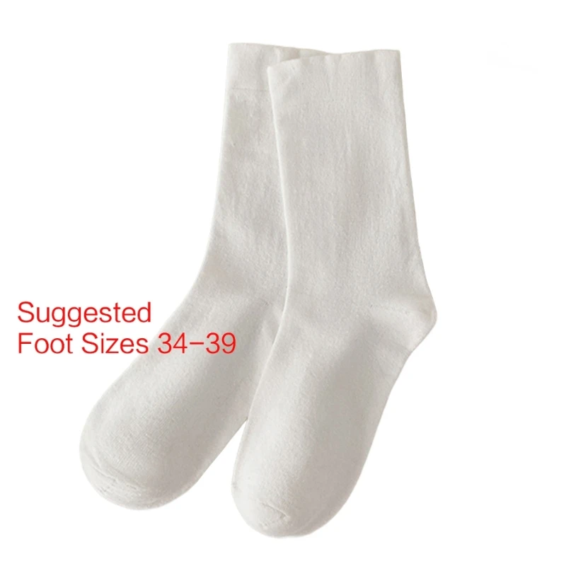 Japanese Women Cotton Socks Solid Color Casual Ice Silk Thin Scrunch Socks