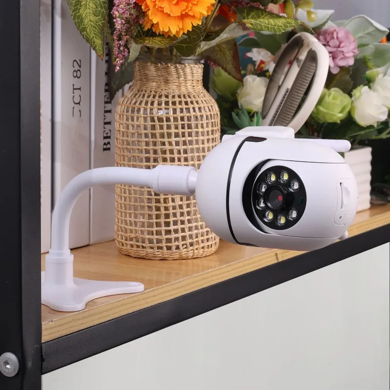 Portable Self-adhesive Baby Monitor Support Camera Holder Stands No Punching Flexible Twist Mounting Kit For Home Office Desktop