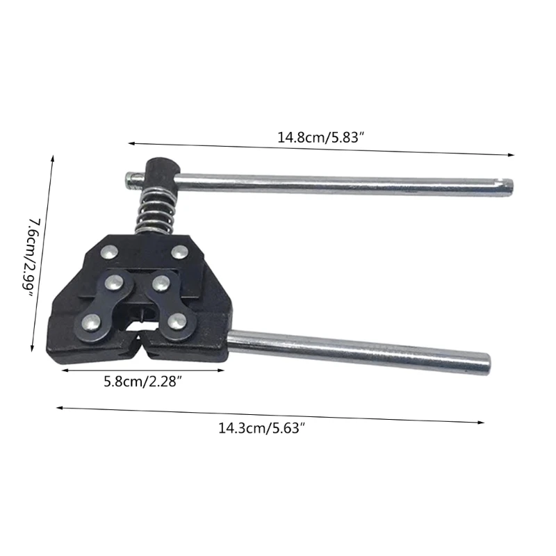 Инструмент для удаления звеньев прерывателя цепи мотоцикла, разветвитель-цепной резак, клепальный ремонтный инструмент