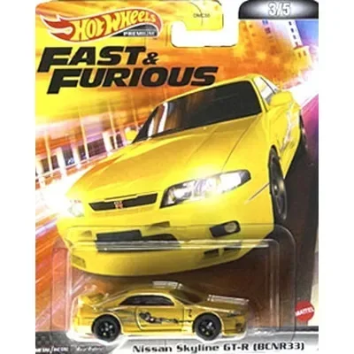 Original Hot Wheels Premium Car Fast & Furious Diecast 1:64 Voiture Mitsubishi Eclipse Nissan 240 Sx Kids Boys Toys for Children