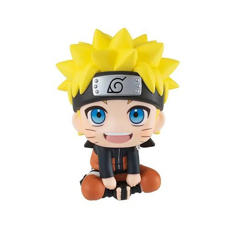 9cm Naruto Anime Figure Naruto Kakashi Action Figure Q Version Kawaii Sasuke Itachi Figurine Car Decoration Collection Model Toy