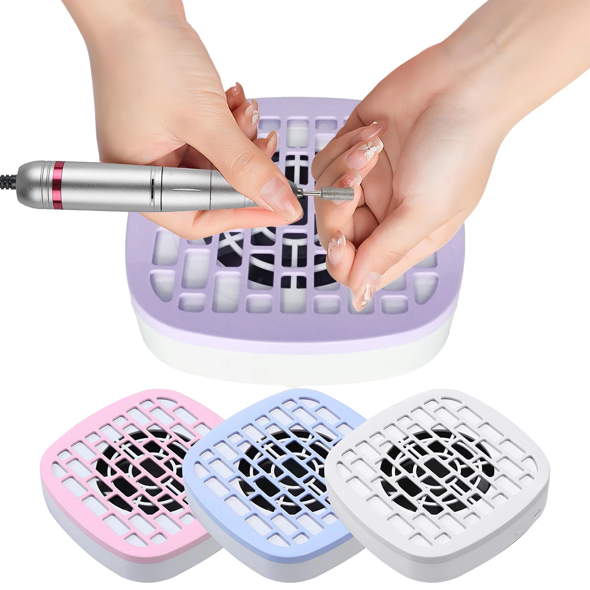 

Портативный пылесборник для ногтей, новый мини-пылесос для ногтей M3, портативная машина для пыли для ногтей, малошумный пылесос для удаления ногтей