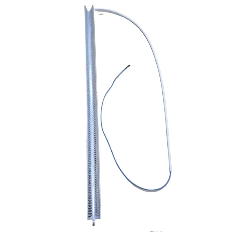 800MM cross 2500W pure aluminum X-type integrated electric heating tube heater heater skirting wire heating element