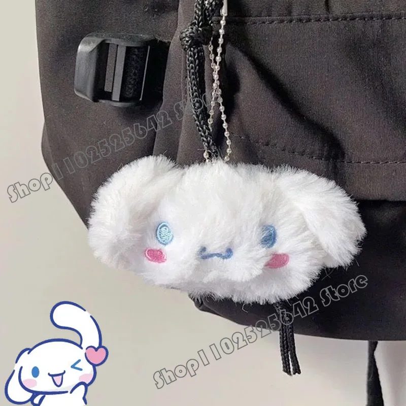 

Cute Cinnamoroll Stuff Plush Keychain Hello Kitty Key Chains My Melody Kuromi Accessories Purse Pendant Girl Pendant Toy Gift