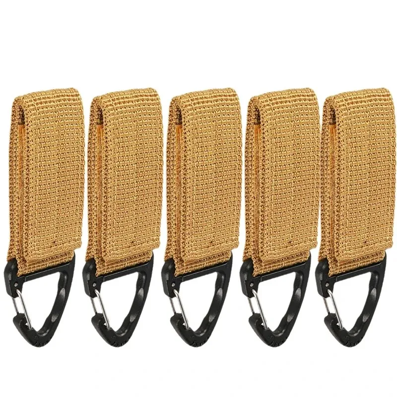 Clip táctico MOLLE para cinturón, mochila y llavero