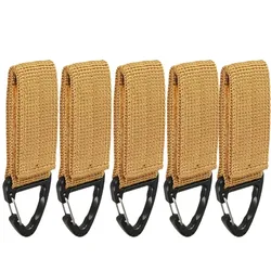 Clip táctico MOLLE para cinturón, mochila y llavero