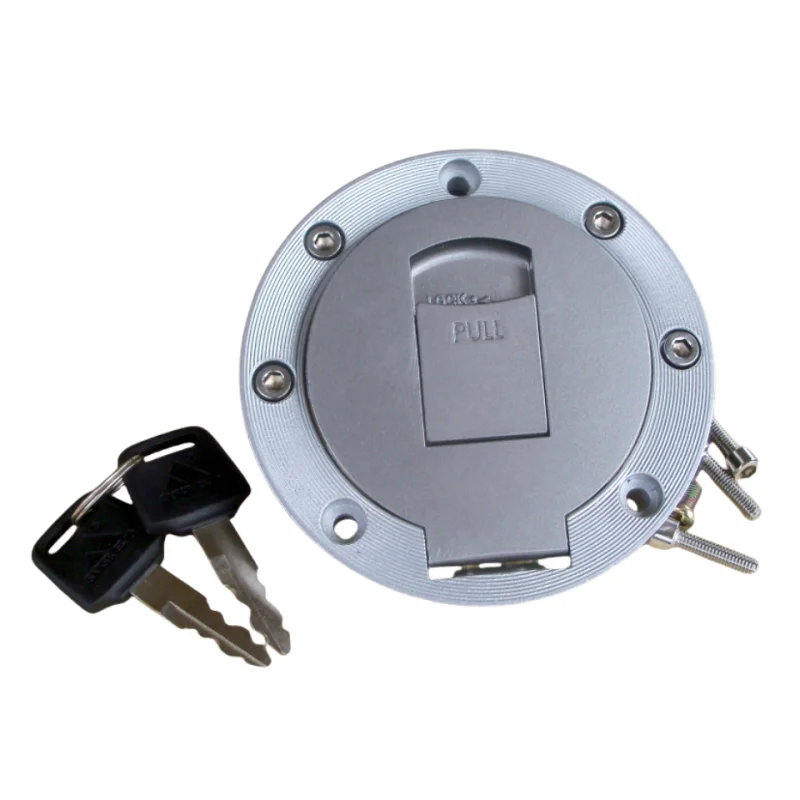 HJ125 HOJE is suitable for Suzuki GS125 motorcycle fuel tank cap large cap key fuel tank lock