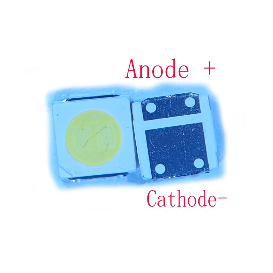 200PCS/Lot SMD LED 3030 6V 1.8W Cool White 150-182LM For TV Backlight Application