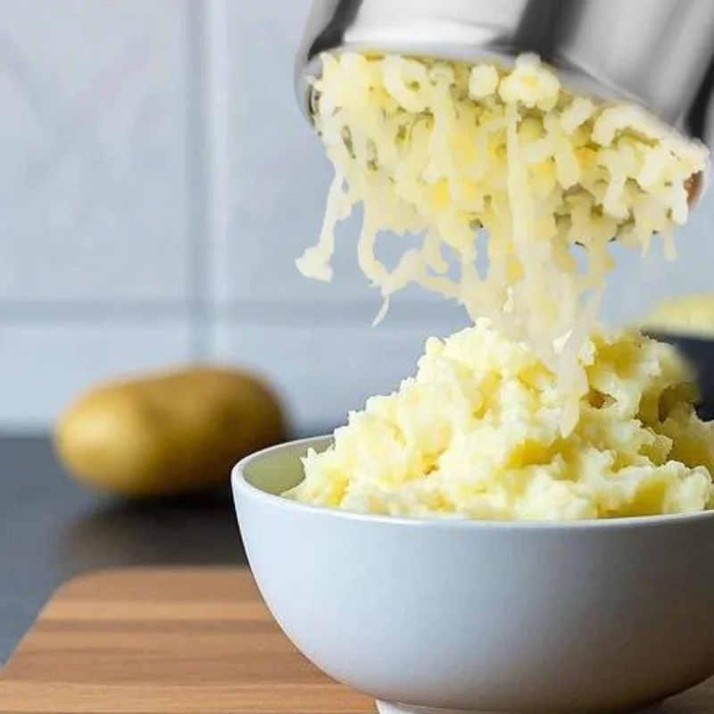 Baby Food Homemade - Stainless Steel Potato Ricer Durable Non-Slip