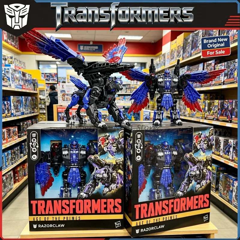 

In stock Transformer Toys L level Tigatron deformation robots Collectible Action Figures for Kids And Adults Gift Anime Robot
