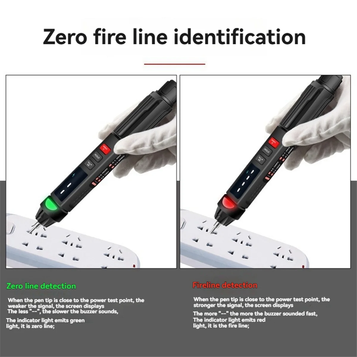 A002 High-Precision Multimeter Digital LCD Display Voltage Tester Automatic Pocket Intelligent Breakpoint Finder Multimeter