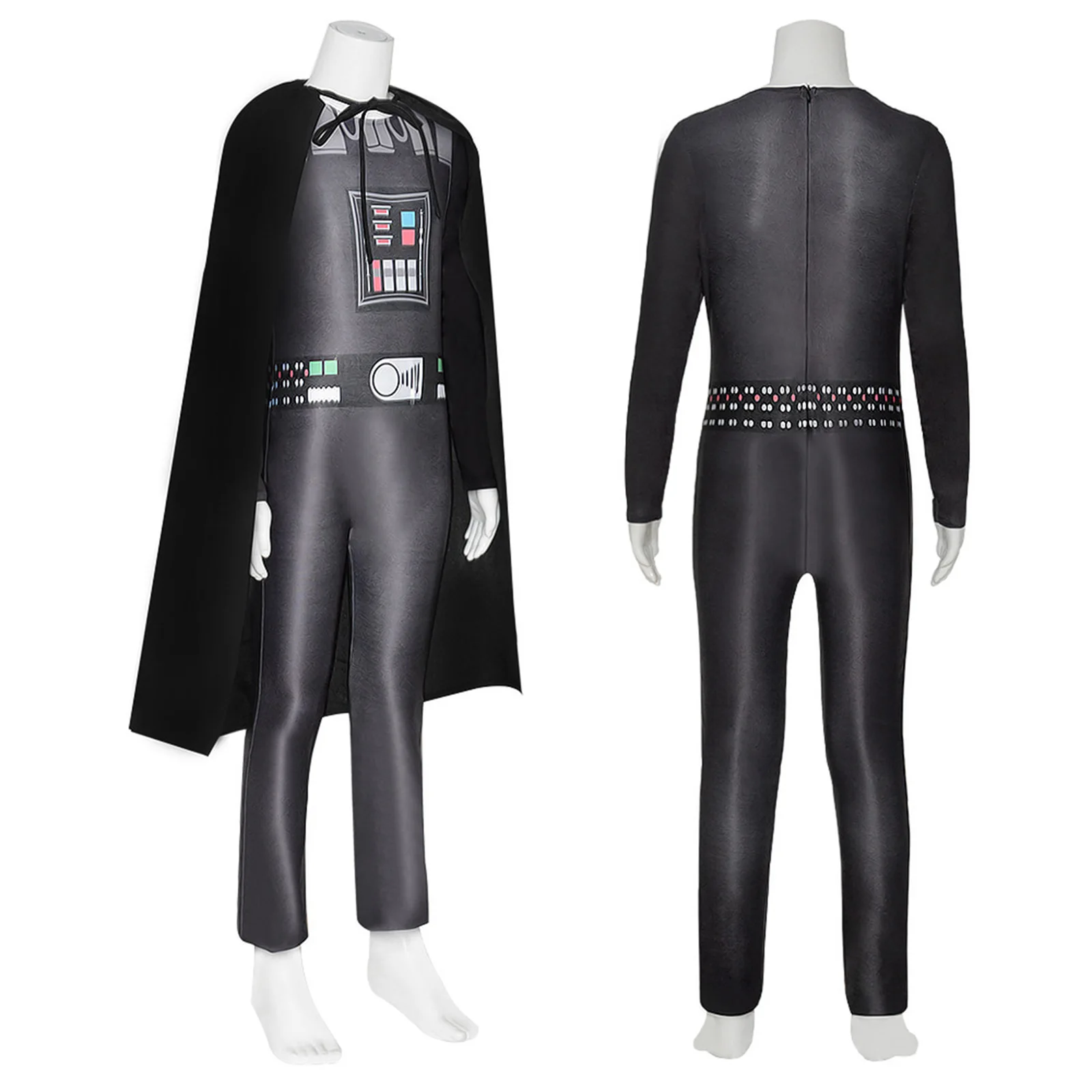 Costume de Cosplay Anime Black Kokor pour Adultes et Enfants, Combinaison Dark Trooper, Stormtrooper, Masque Gratuit, Déguisement de Carnaval d'Halloween Trempé