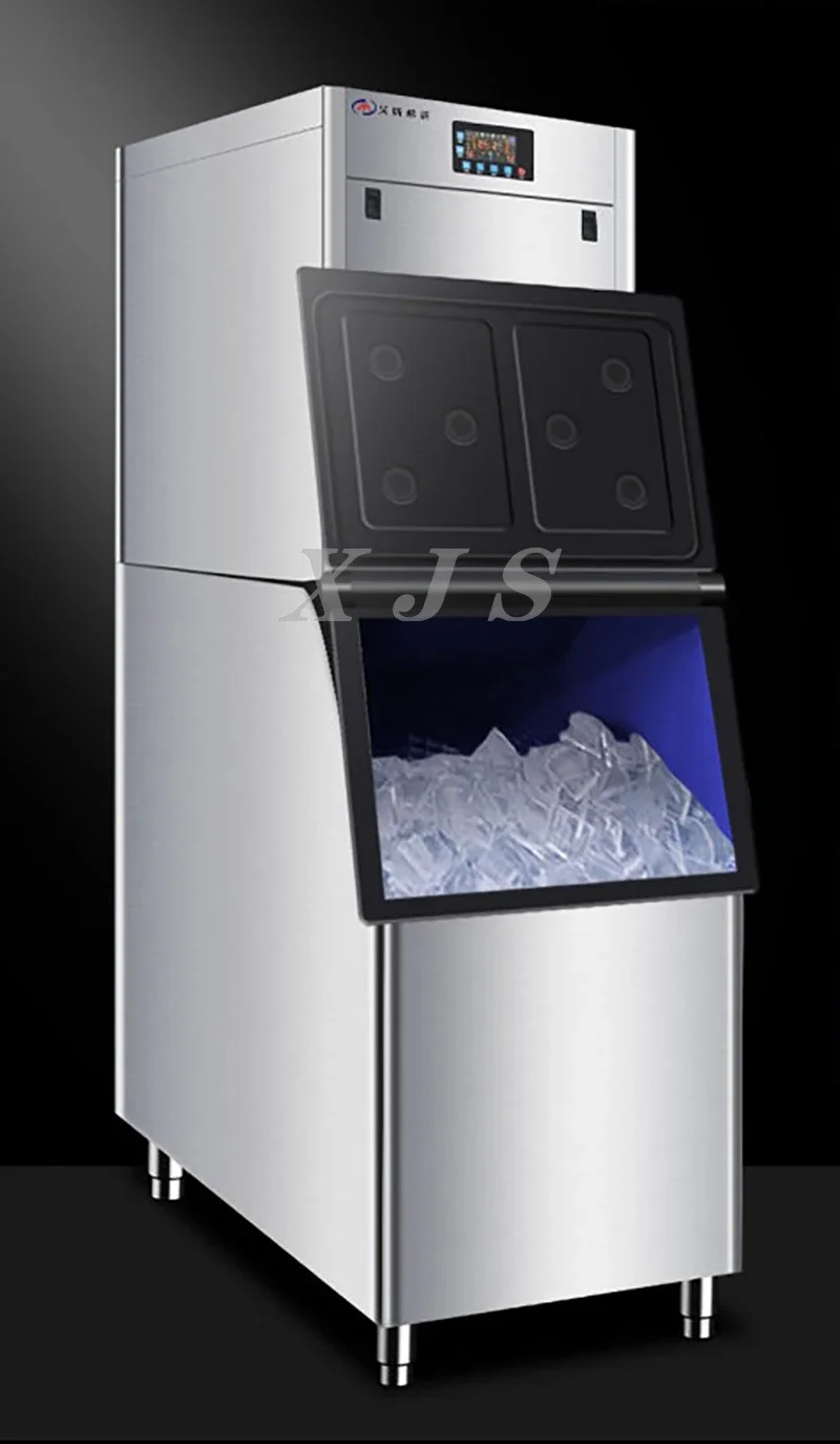 Automatic Half Moon Ice Maker with 1000Kg / 24H Output Industrial Ice Cube Making Machine Multi-purpose Crescent Ice