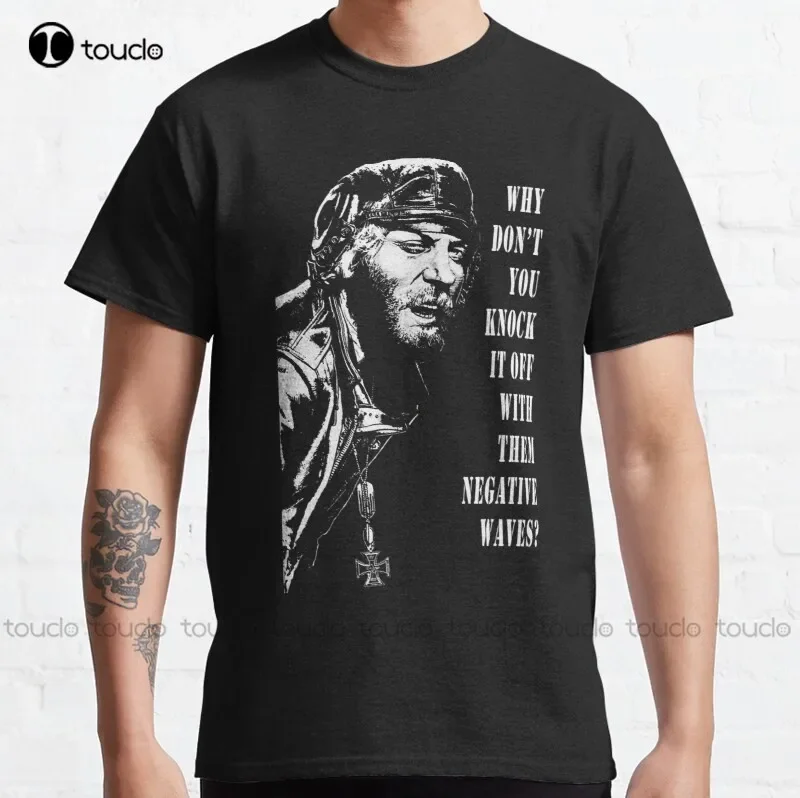 New Kelly'S Heroes - Oddball Says (White Decal) Classic T-Shirt Cotton Tee Shirt Unisex mens tall t shirts