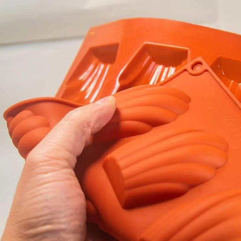 마들린 몰드 실리콘 마들린 쿠키 팬, 들러붙지 않는 베이킹 팬, 프랑스 디저트 만들기, 마들린 쿠키 베이킹 도구