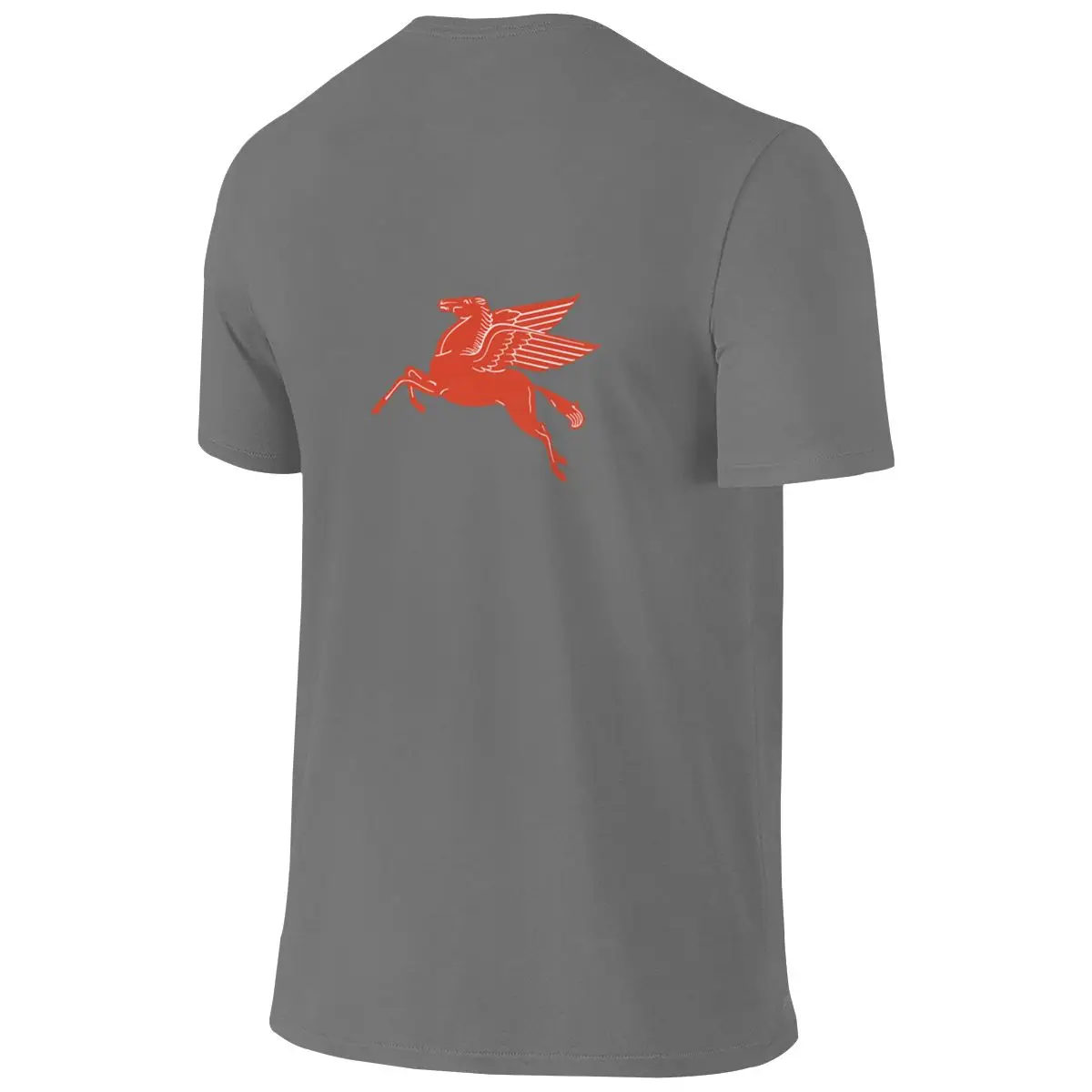 Mobil Pegasus 1930s Vintage Logo Instagram Style Reversible T-shirt Retro Sports Korean Atmosphere Cotton Tee