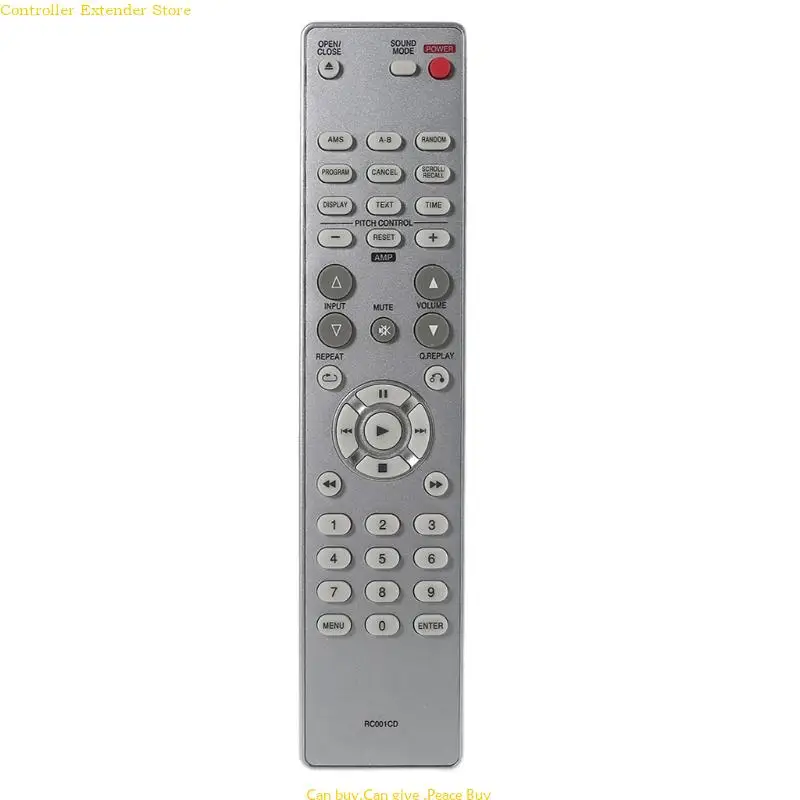 

Remote Control for Marantz CD7004 CD8003 CD8004 CD5004 CD5003 RC001CD CD6002 CD6005 CD46 CD67 CDM3 CDM4 CDM9