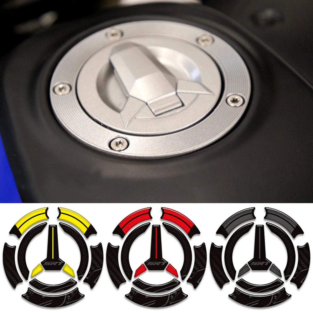 Tank Pad Cap Fuel Oil Kit Knee Fender Stickers Motorcycle For QJMotor SRT 800 900 S X SX  TankPad Gas Decals Protector