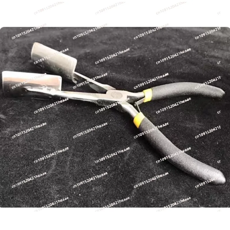 Suitable for Leaf Vein Pliers with Serrated Jaw for Glass Blowing Lampwork Bead Making Tool Essential for Glass Art Craft