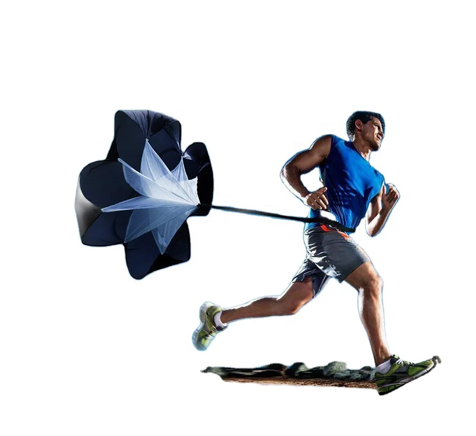 

Hot Selling Outdoor Running Parachute Soccer Fitness Speed Drag Chute Physical Training Equipment