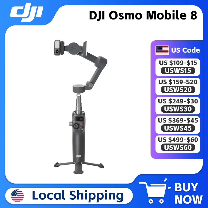DJI Osmo Mobile 8 Flagship Intelligent Tracking Phone Gimbal
