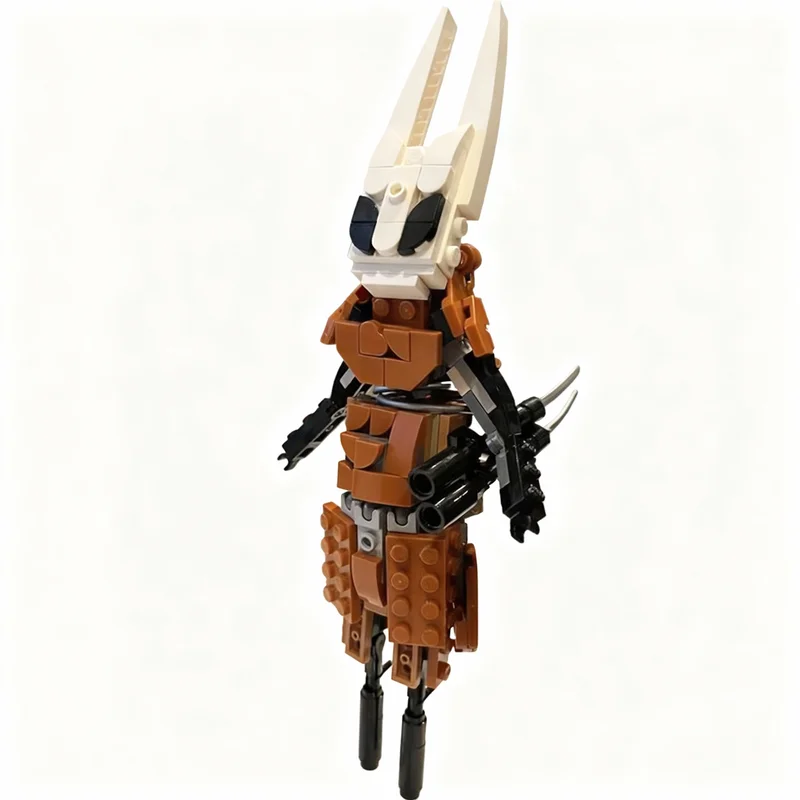 192pcs MOC Hornet Crest The Samurai Model Building Blocks Toys Construction Christmas Gift Idea Assemble Creative Brick Kids