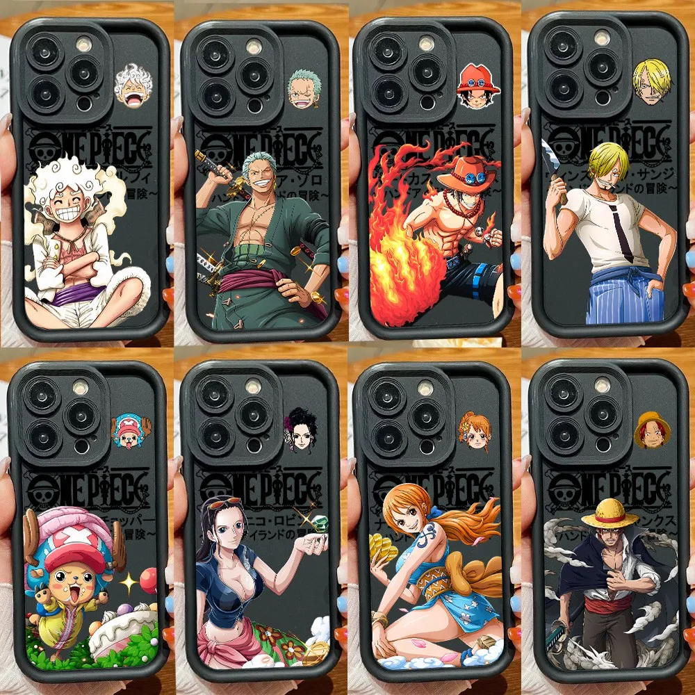 Anime Luffys One Pieces Phone Case for Huawei P50 Honor 600 X7d X9d 400 300 X6B 200 X8C X9b Magic8 7 X9c Smart Lite Pro