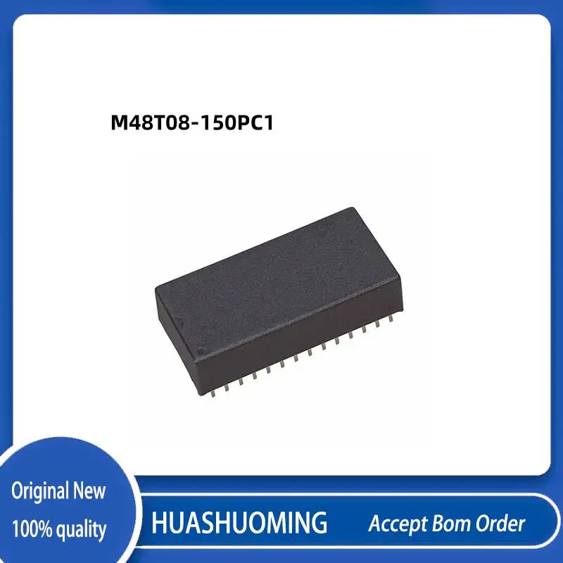 

10Pcs/Lot M48T08-150PC1 M48T08 48T08 M48T08-150PC M48T08-150 DIP28