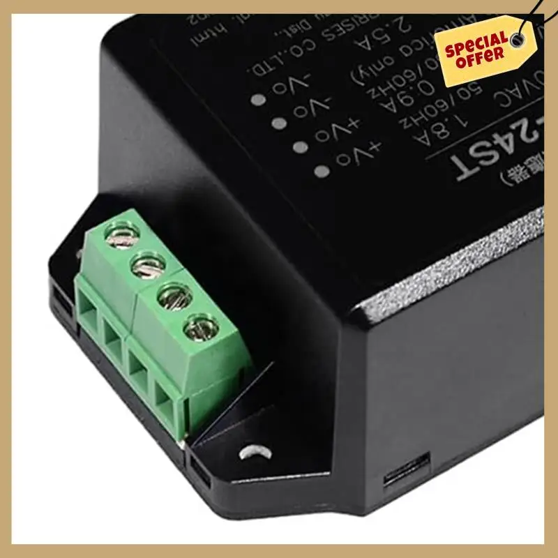 Stable Performance-60W 24V 1.25A Power Supply Module IRM-60-24ST Screw Terminal Type AC-DC Power Supply Driver Converter Transfo