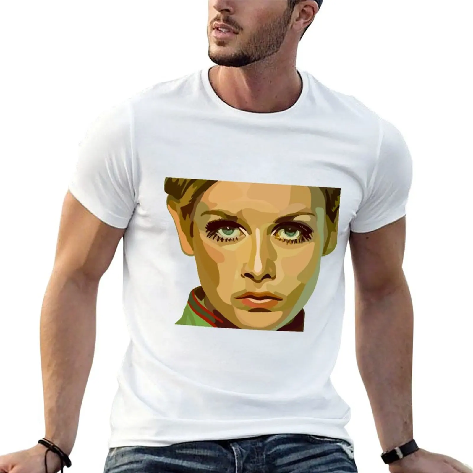 Twiggy T-Shirt blue archive valentines boutique clothes men t shirts