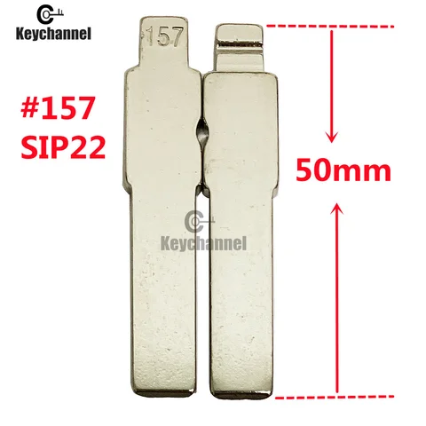 Брелок 10 шт./лот LISHI SIP22 # 157 ключевых лезвий для KD JMD VVDI, универсальный пульт дистанционного управления для Fiat Punto Ducato Stilo Panda Idea