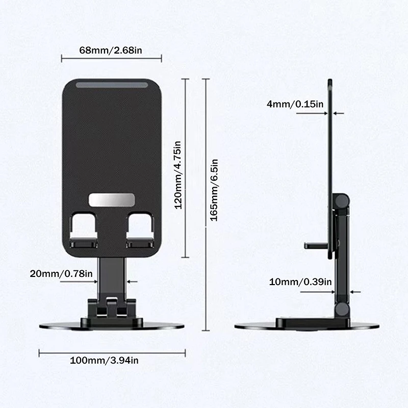 360° Rotating Foldable Desktop Mobile Phone Holder Foldable Lazy Universal Tablet Portable Mobile Support Stand For Phone
