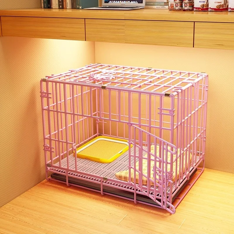 Indoor Dog Gate Pet Fence Foldable Playpen Puppy Pen Kennel Divider Portable Toilet Area Corgi Teddy Small Medium Dog Fence