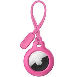 For Apple Air tag Holder with Keychain Protective Shell Tracker Accessories Hard PC Anti Drop Airtags Key Chain Air tag Case