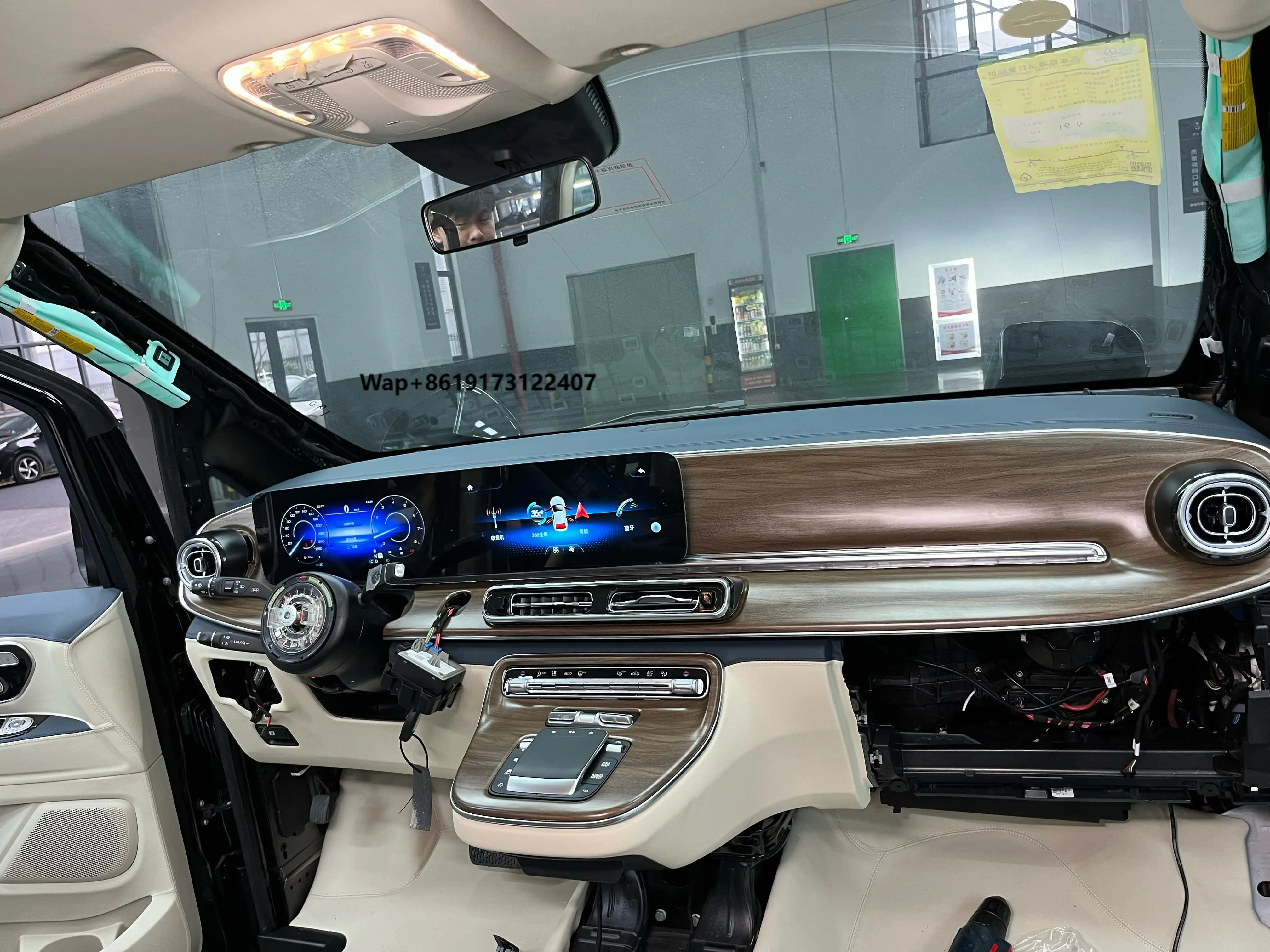 

TDCMY Multi-Information Display New Dashboard Low Upgrade High for W447 METRIS Interior Accessories Automobile